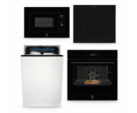Piekarnik do zabudowy Electrolux ZESTAW LOD8C39Z+EIV63449CT+EEG63300+LMS2203EMK